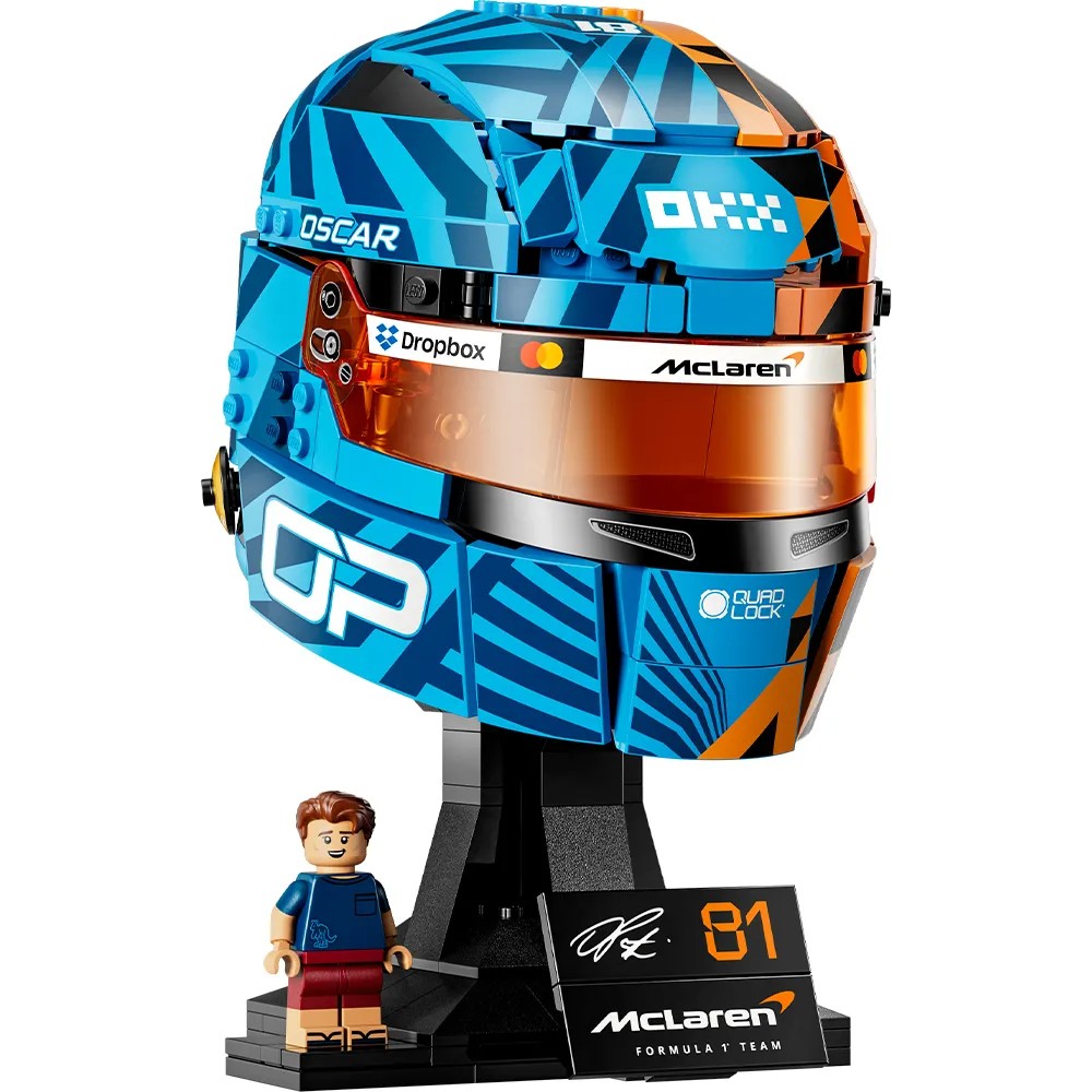 Lego 43017 Editions McLaren Mastercard F1® Team Oscar Piastri Helmet - Image 2