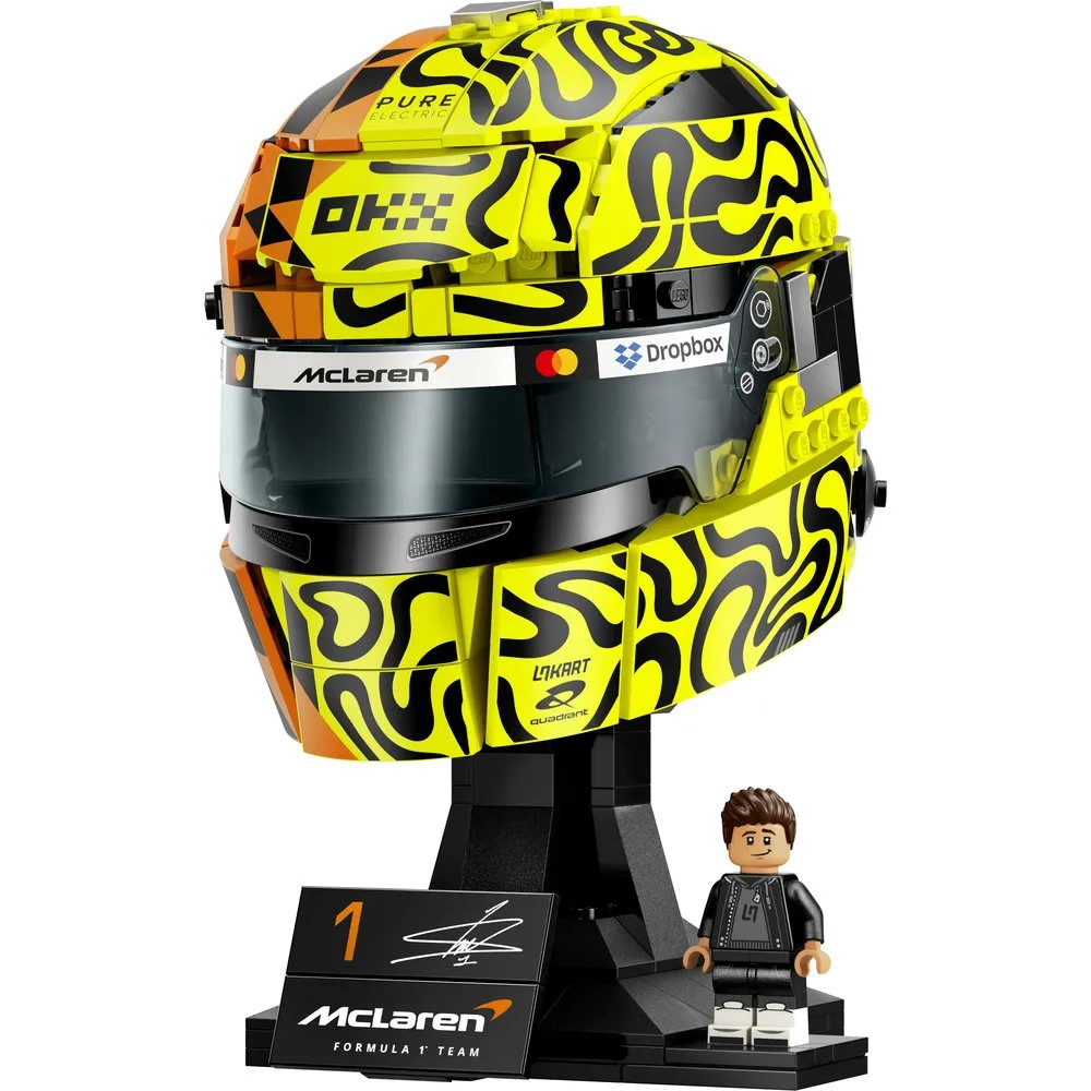 Lego 43023 Editions McLaren Mastercard F1® Team Lando Norris Helmet - Image 2