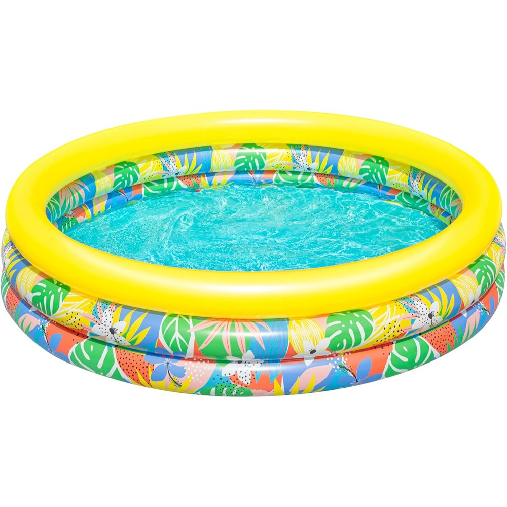 Bestway 51203 Floral Inflatable Kids Pool