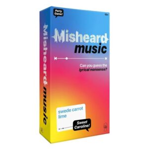 Misheard Music Card Game