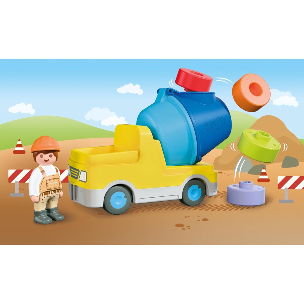 Playmobil 72083 Concrete Mixer Truck - Image 2