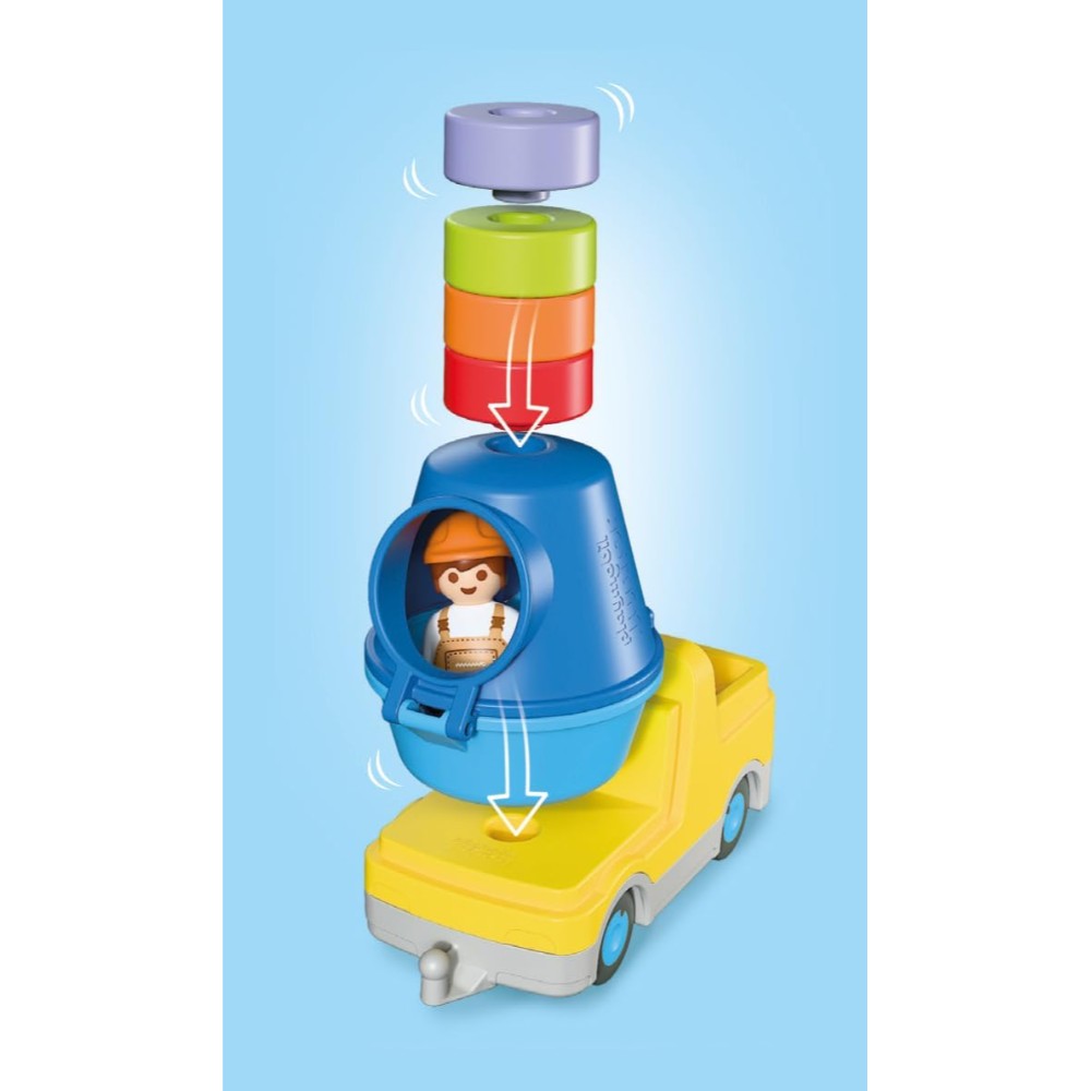 Playmobil 72083 Concrete Mixer Truck - Image 4