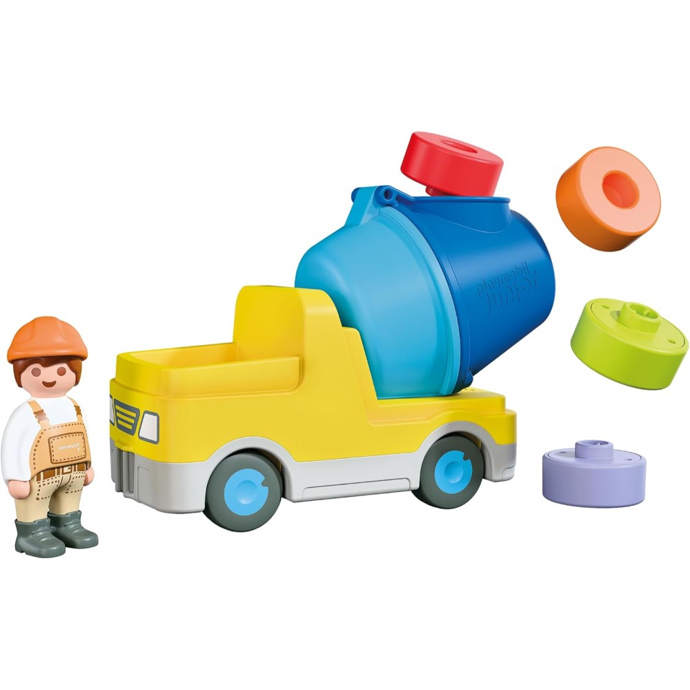 Playmobil 72083 Concrete Mixer Truck - Image 5