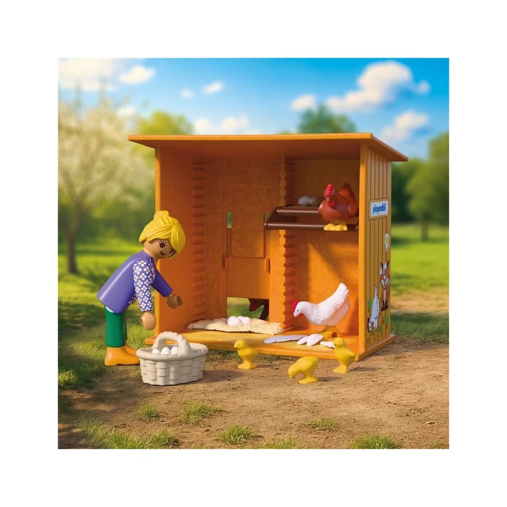 Playmobil 72168 Chicken Coop - Image 4