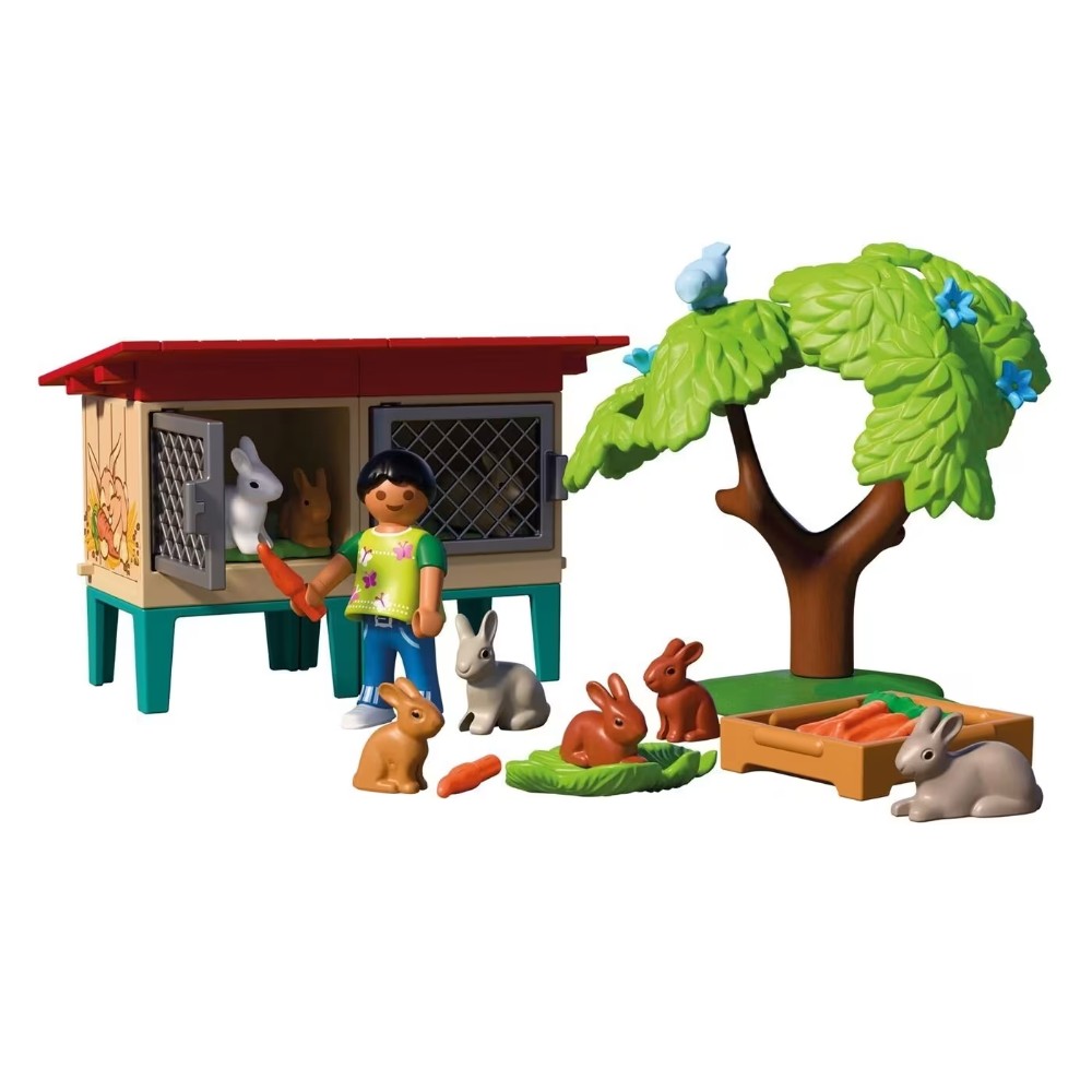 Playmobil 72170 Country Rabbit Hutch - Image 3