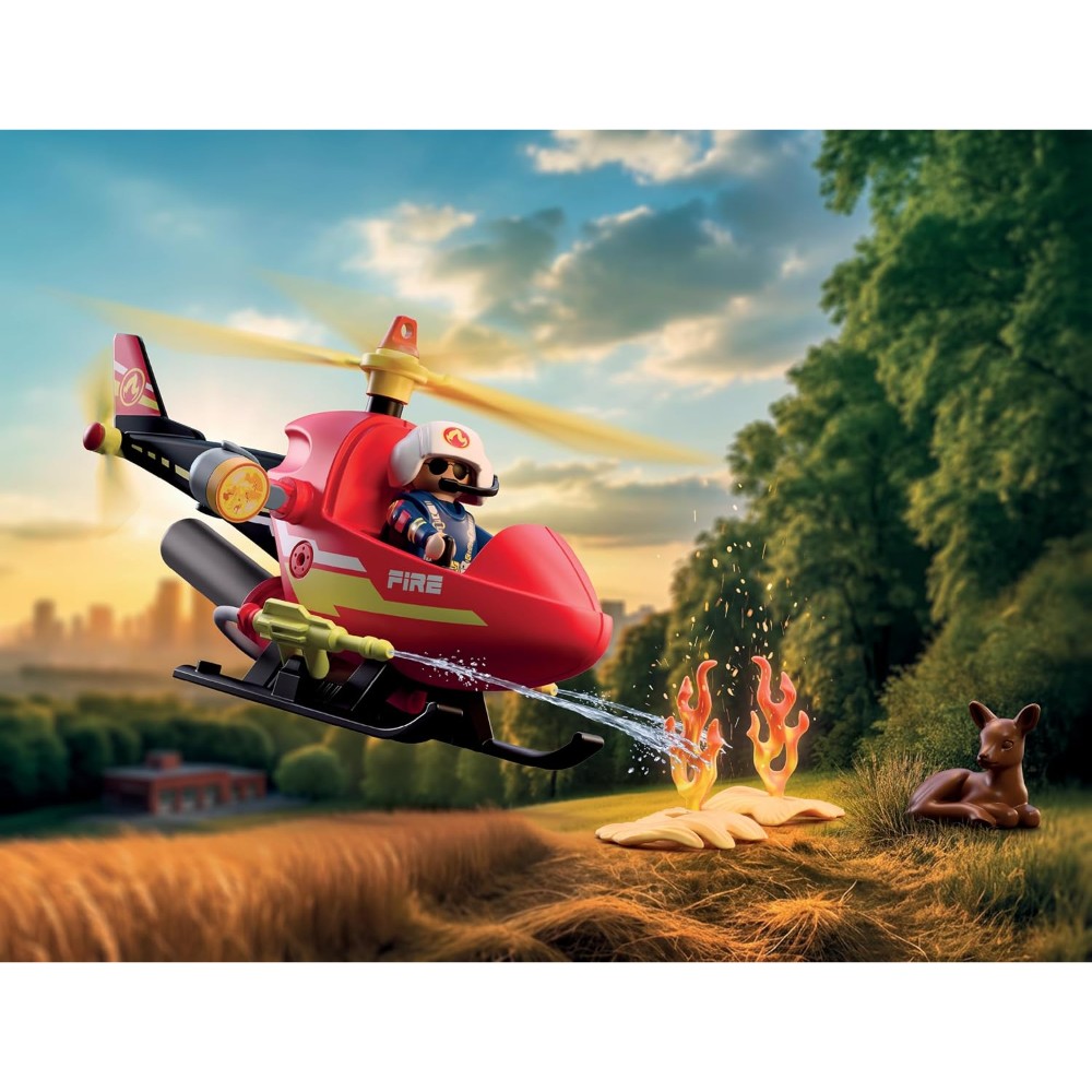 Playmobil 72196 Firefighting Helicopter - Image 2