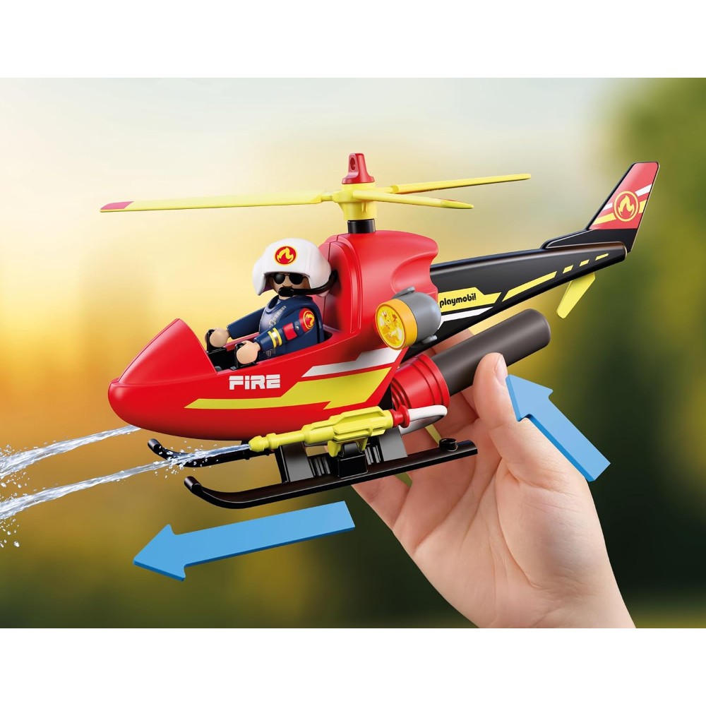 Playmobil 72196 Firefighting Helicopter - Image 3