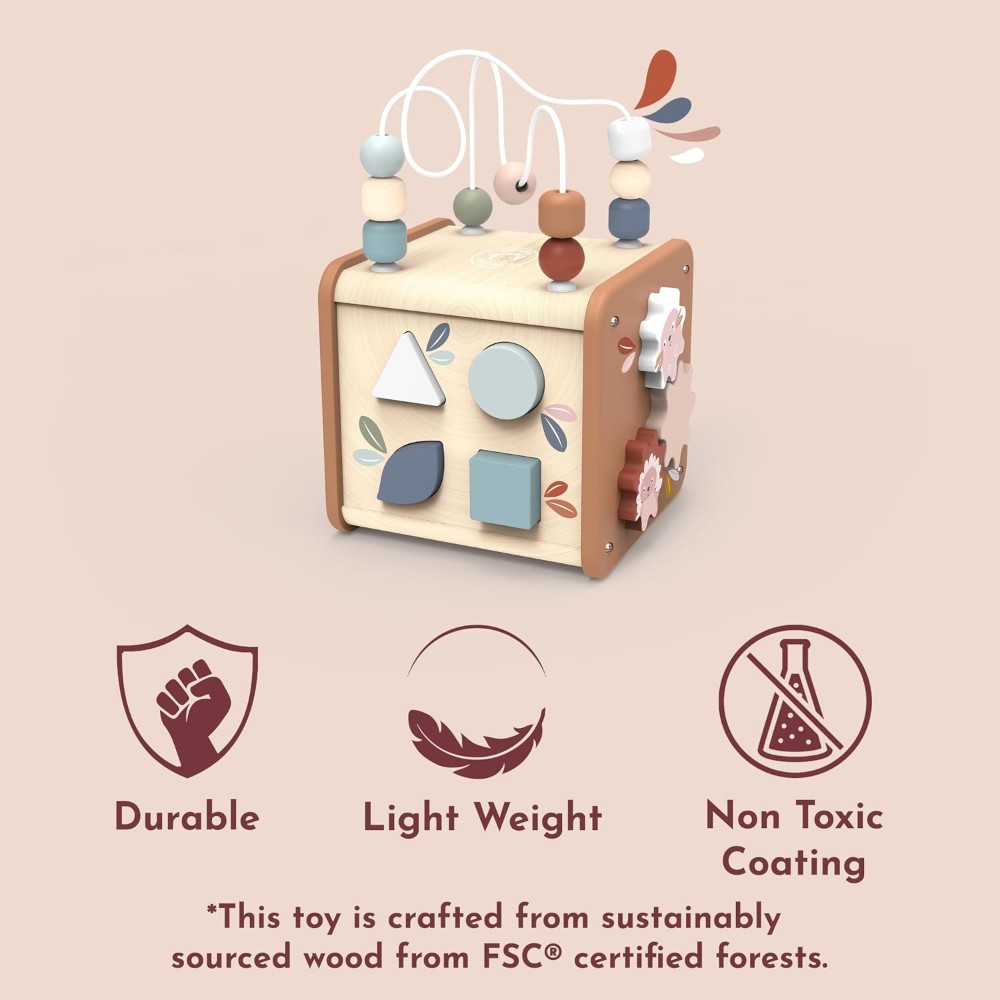 Speedy Monkey - 5-in-1 Activity Cube - Image 3