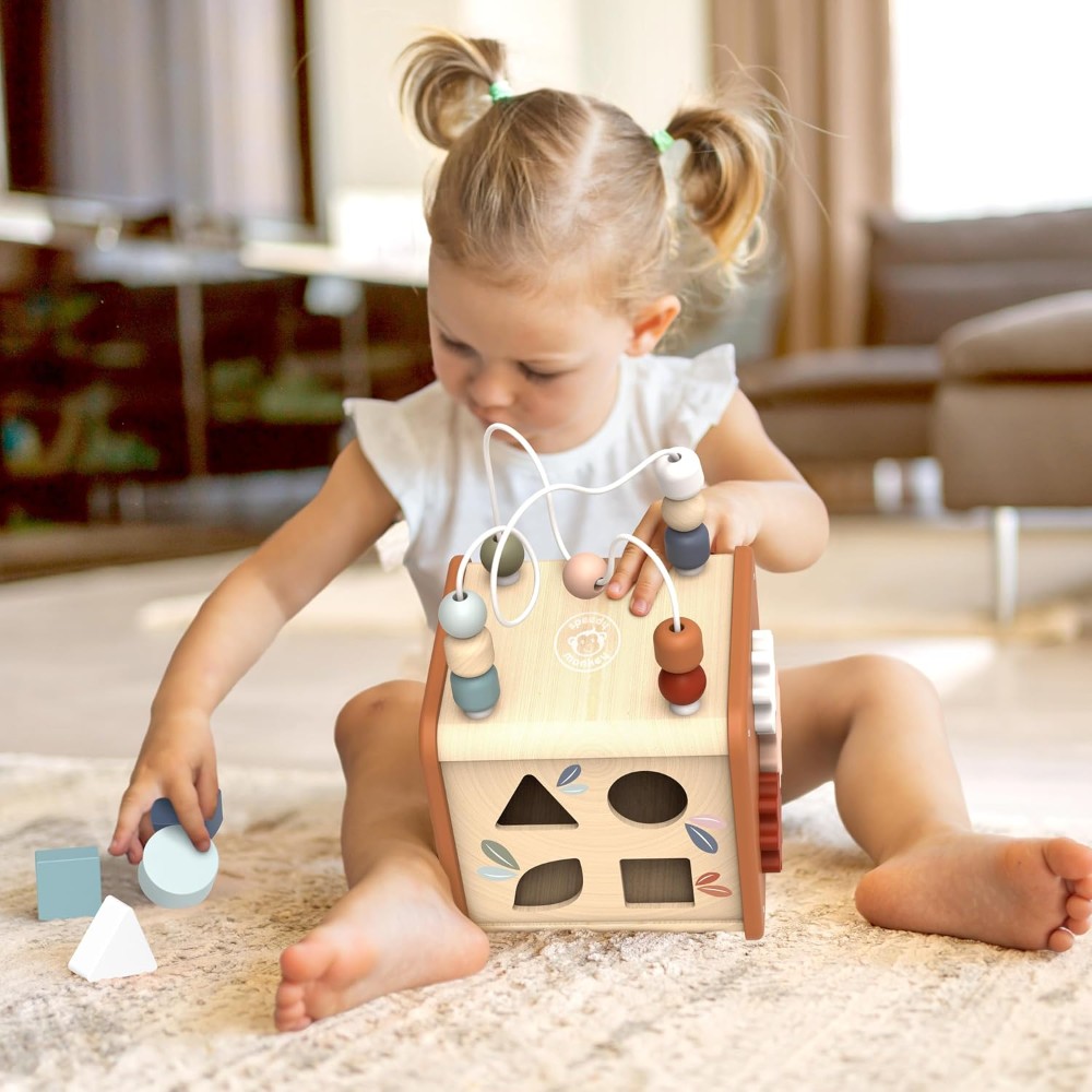 Speedy Monkey - 5-in-1 Activity Cube - Image 6