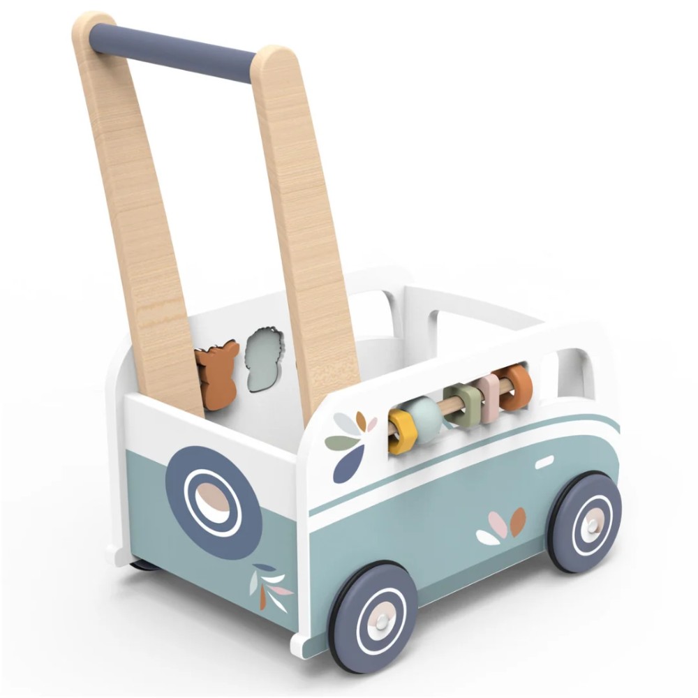 Speedy Monkey - Wooden Van Multi-Activity Walker - Image 3