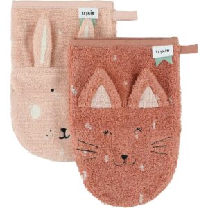 Trixie Washcloths 2-Pack Ms Cat/Ms Rabbit