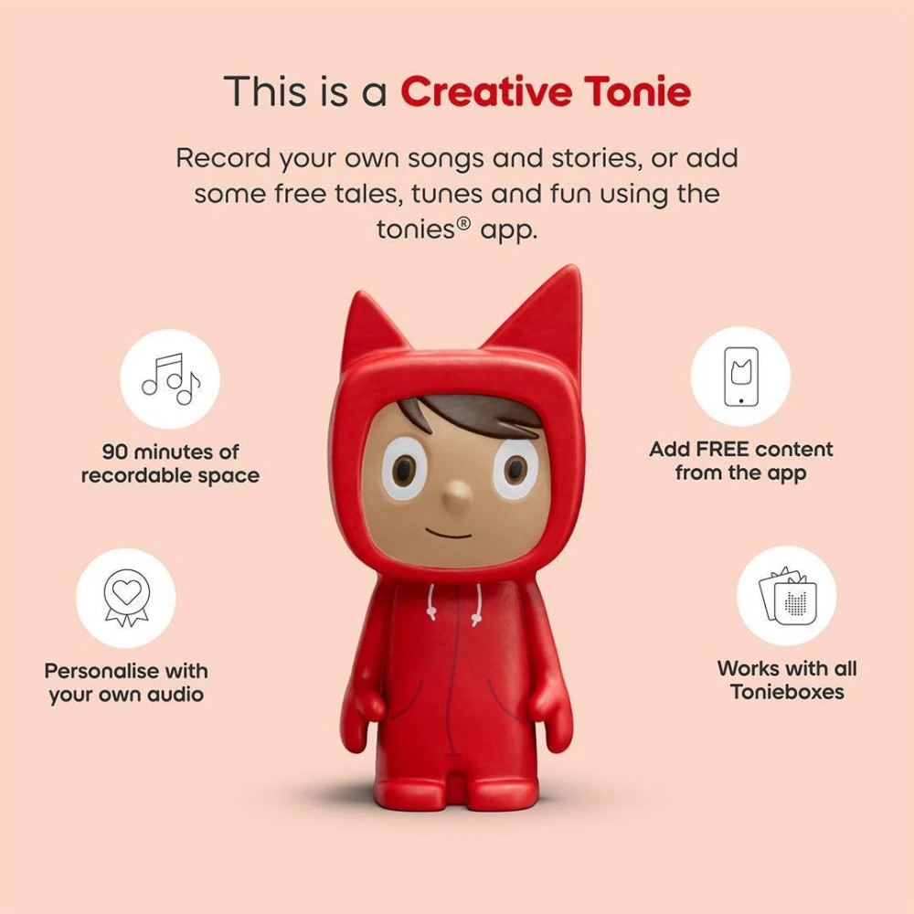 Tonies - Moon Grey Toniebox 2 Screen-Free Audio Player - Image 5