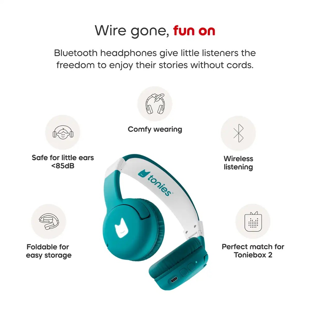 Tonies - Tropical Teal Bluetooth Headphones - Image 7