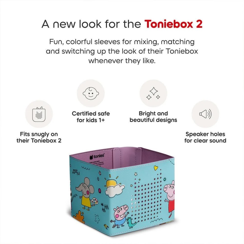 Tonies - Peppa Pig Toniebox 2 Sleeve - Image 4