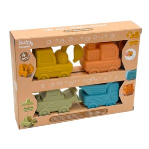 Educational Baby Construction Truck Set