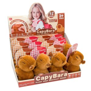 CapyBara Plush Snap Bracelet