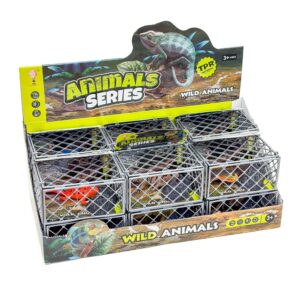 Lizard In Cage