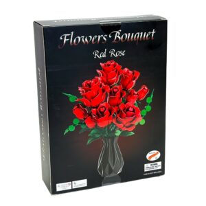 Red Rose Flowers Bouquet 443pcs