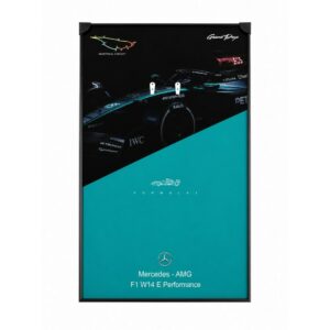 Formula One Mercedes Poster Frame