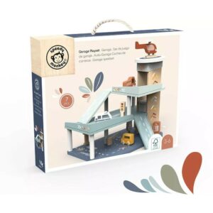 Speedy Monkey - Wooden Garage Set