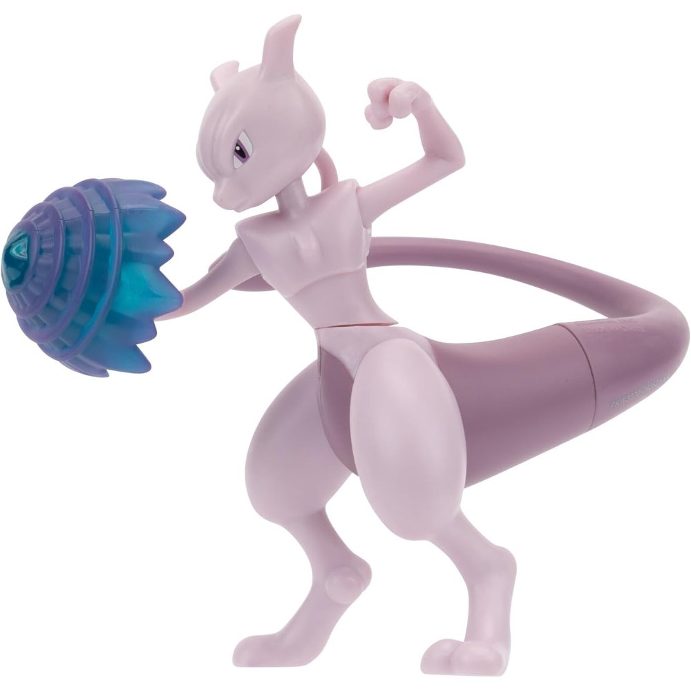 Pokemon Battle Feature Mewtwo Action Figure - Image 2