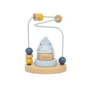Trixie Mr Shark Wooden Bead Frame Toy