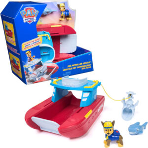 Paw Patrol Sea Patroller Vehicle with Chase and Shark Figure