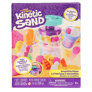 Kinetic Sand Smoothie Mixer Playset, Moldable Sand
