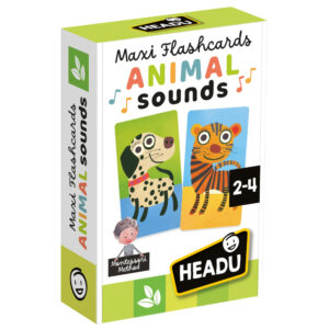 Headu Maxi Flashcards Montessori Animal Sounds