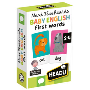 Headu Maxi Flashcards Montessori Baby English