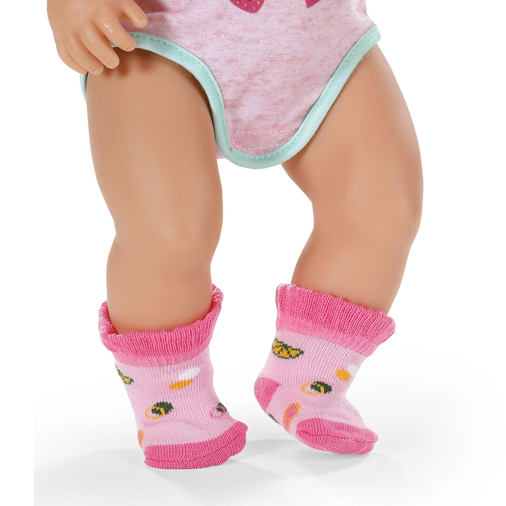 Baby Born Colourful socks, 2 different sizes for 43 cm dolls - Image 3