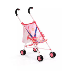 Baby Born Stroller with Bag pink