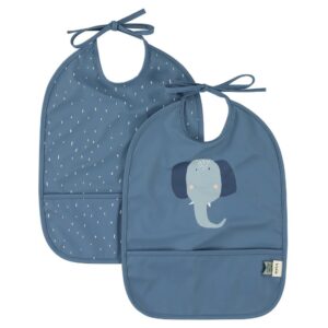 Trixie Ms Elephant Waterproof Bib 2pcs