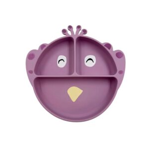 Trixie Ms Peacock Silicone Divided Suction Plate
