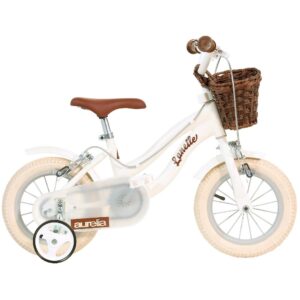 Retro White Classic Vintage 12" Bicycle