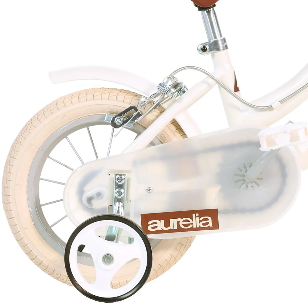 Retro White Classic Vintage 12" Bicycle - Image 2