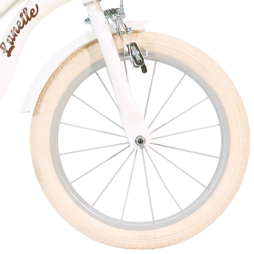 Retro White Classic Vintage 16" Bicycle - Image 4