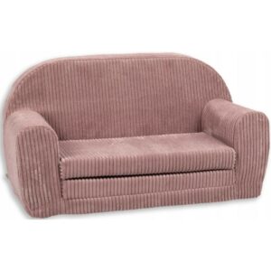 Pink Corduroy Mini Sofa