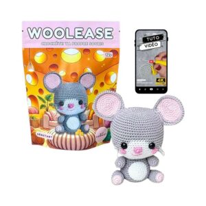 My Woolease Crochet Kit: Sophie the Mouse