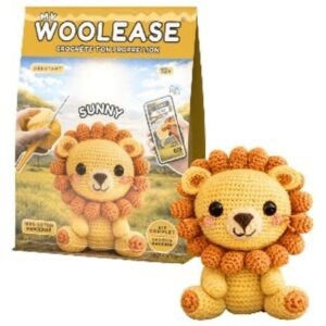 My Woolease Crochet Kit: Sunny the Lion