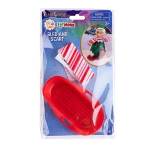 ORIGINAL ELF ON THE SHELF - Elf Mates® Sled and Scarf Set