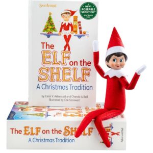 ORIGINAL ELF ON THE SHELF - Girl Scout Elf with Blue Eyes