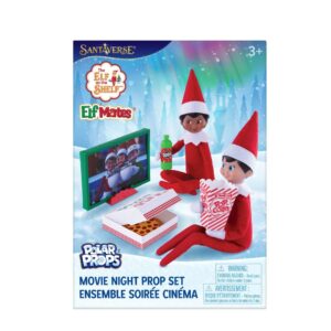 ORIGINAL ELF ON THE SHELF - Movie Night Prop Set