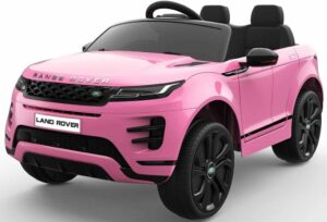 Range Rover Evoque Pink 12V Ride On