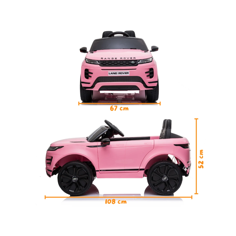 Range Rover Evoque Pink 12V Ride On - Image 5