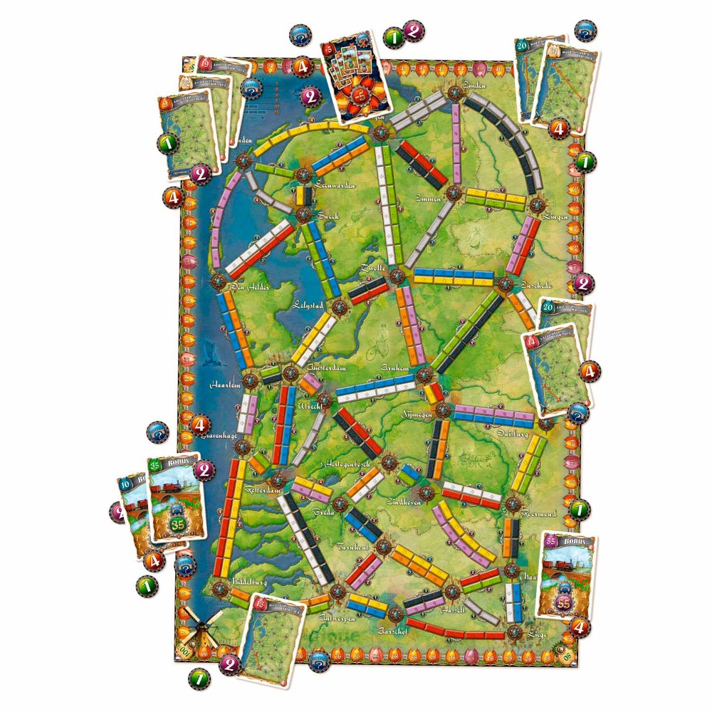Ticket to Ride Netherlands - Image 2