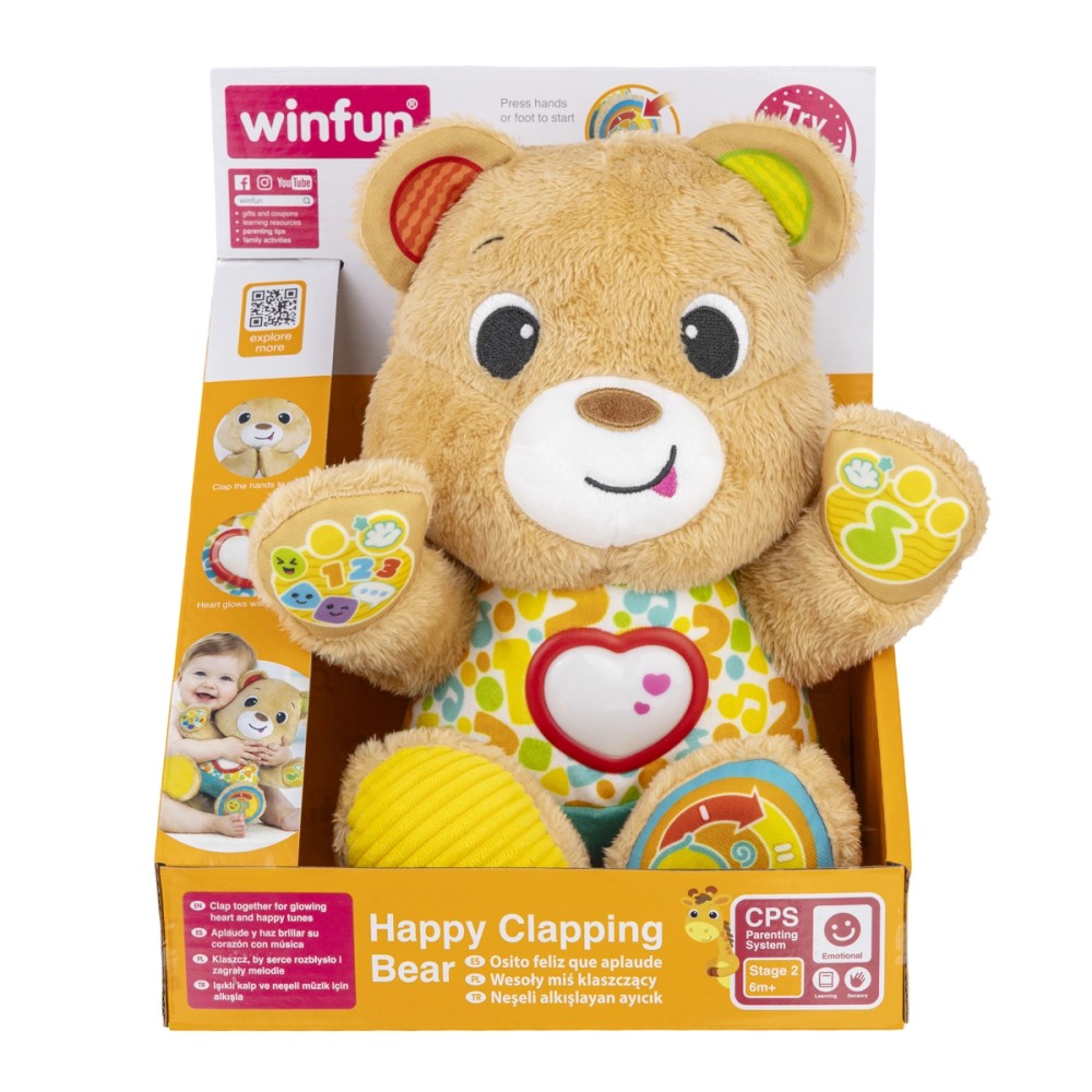 Happy Clapping Bear - Winfun ® - Image 2