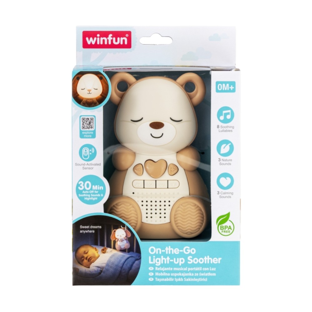On-the-Go Light-up Soother Bear - Winfun ® - Image 3