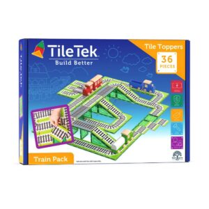 TileTek - 36 Piece Tile Topper - Train Pack