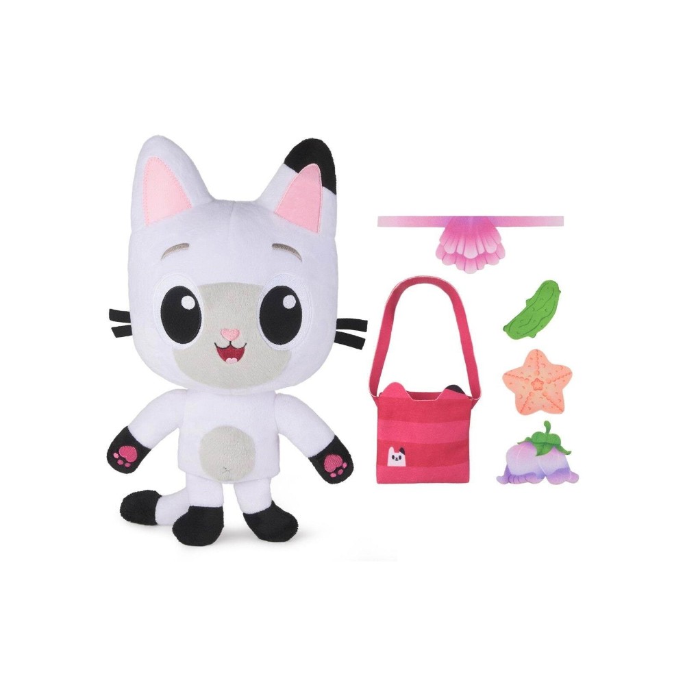 Gabby's Dollhouse: The Movie Meow-mazing Interactive Pandy Paws Plush Toy (33 cm) - Image 3